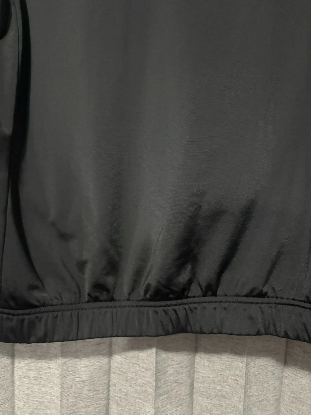Adidas Men’s 3 Stripes Black Zip Up Jacket Size XL